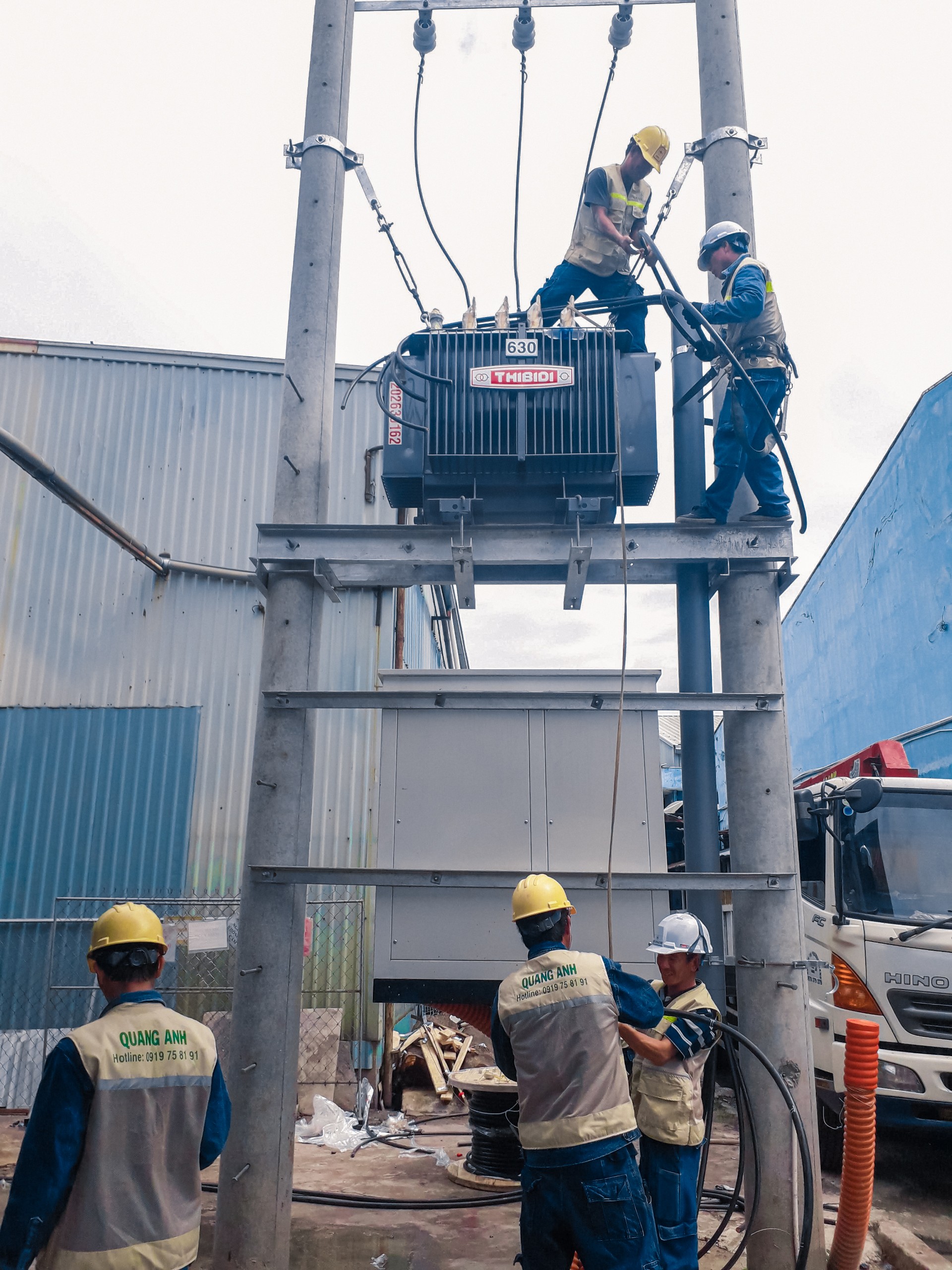 630KVA transformer station