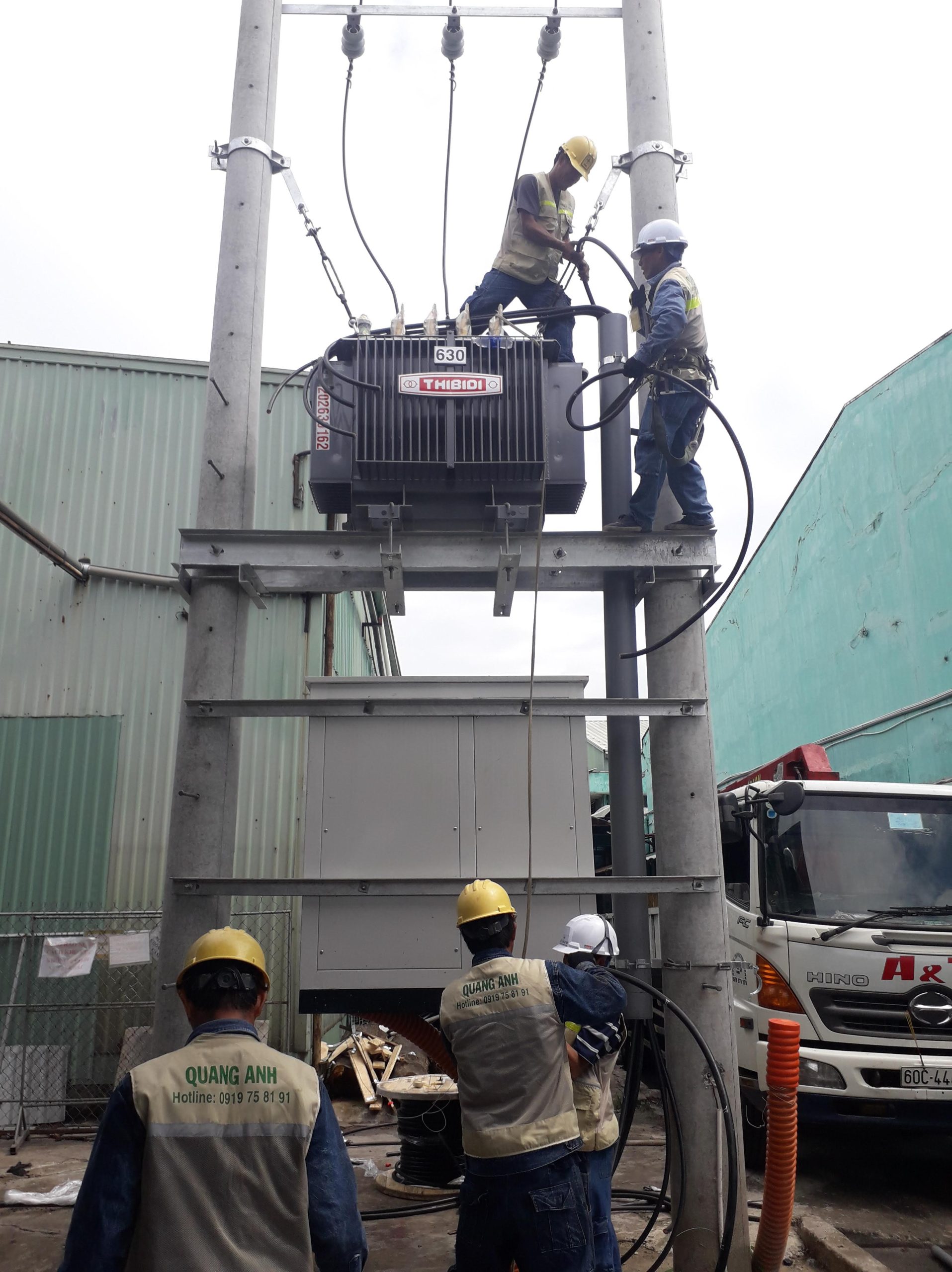 630kVA substation