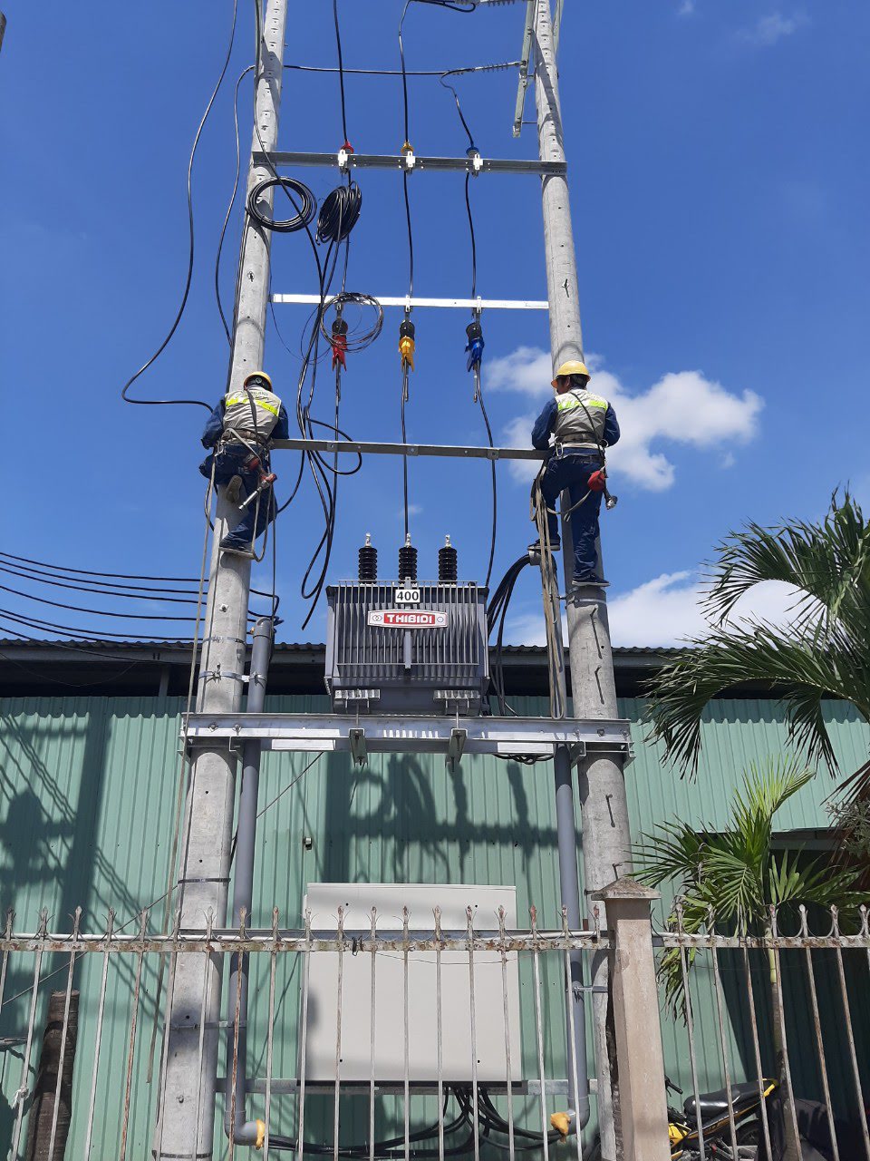 400kVA transformer station