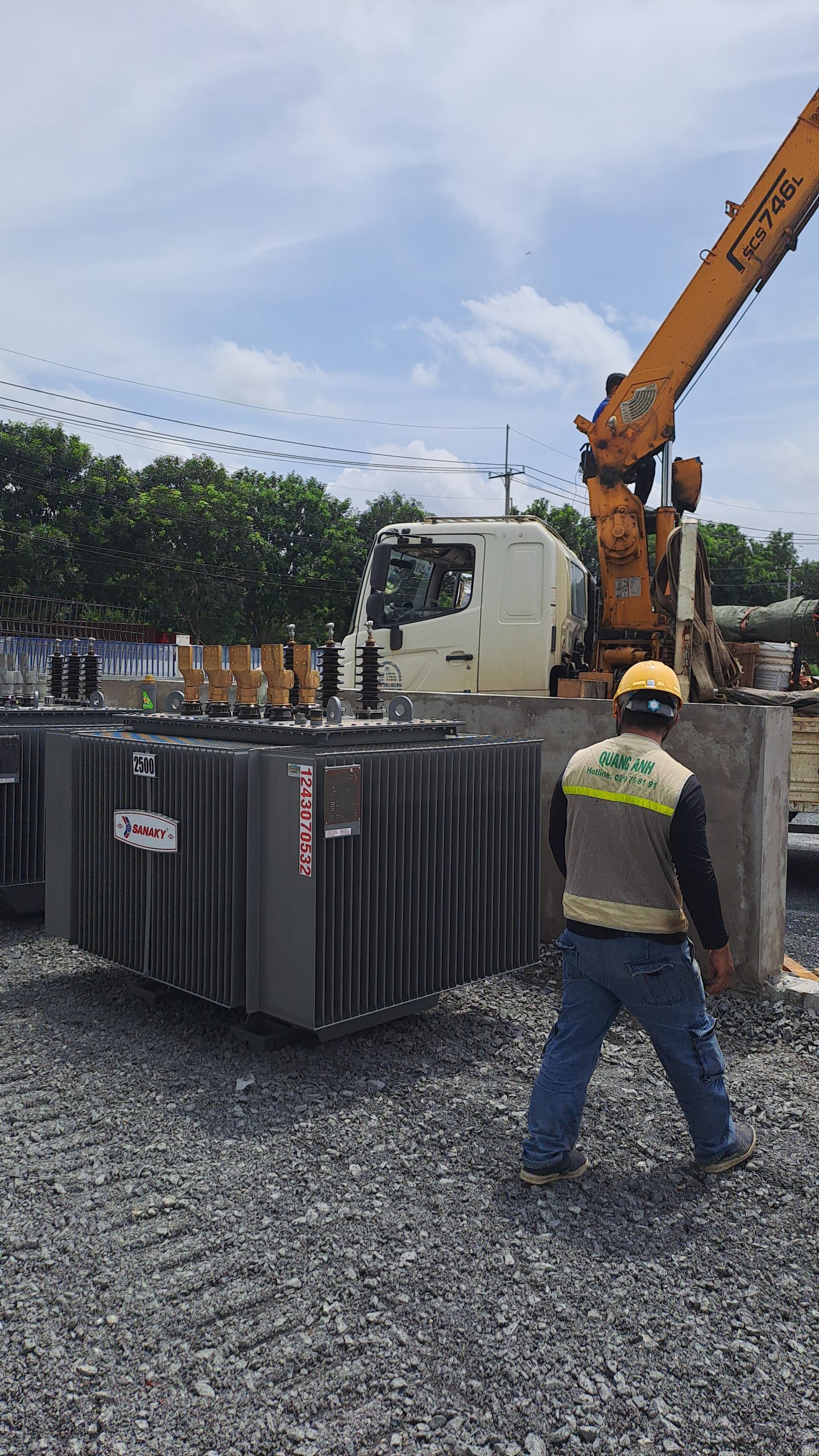 Transformer station