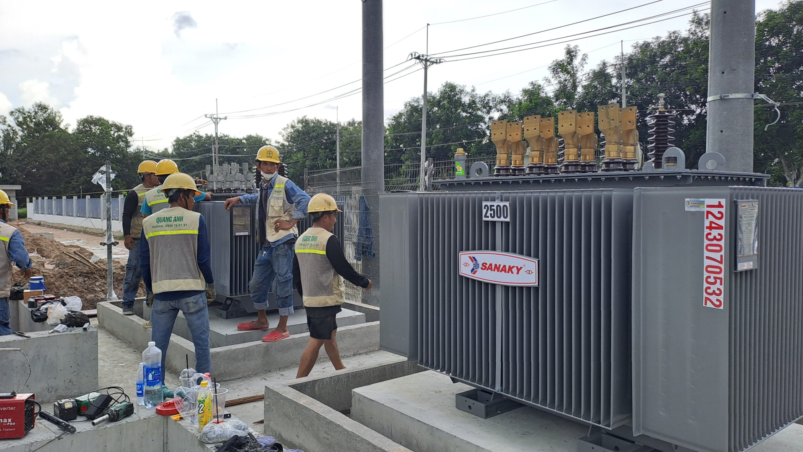 5000kva transformer station