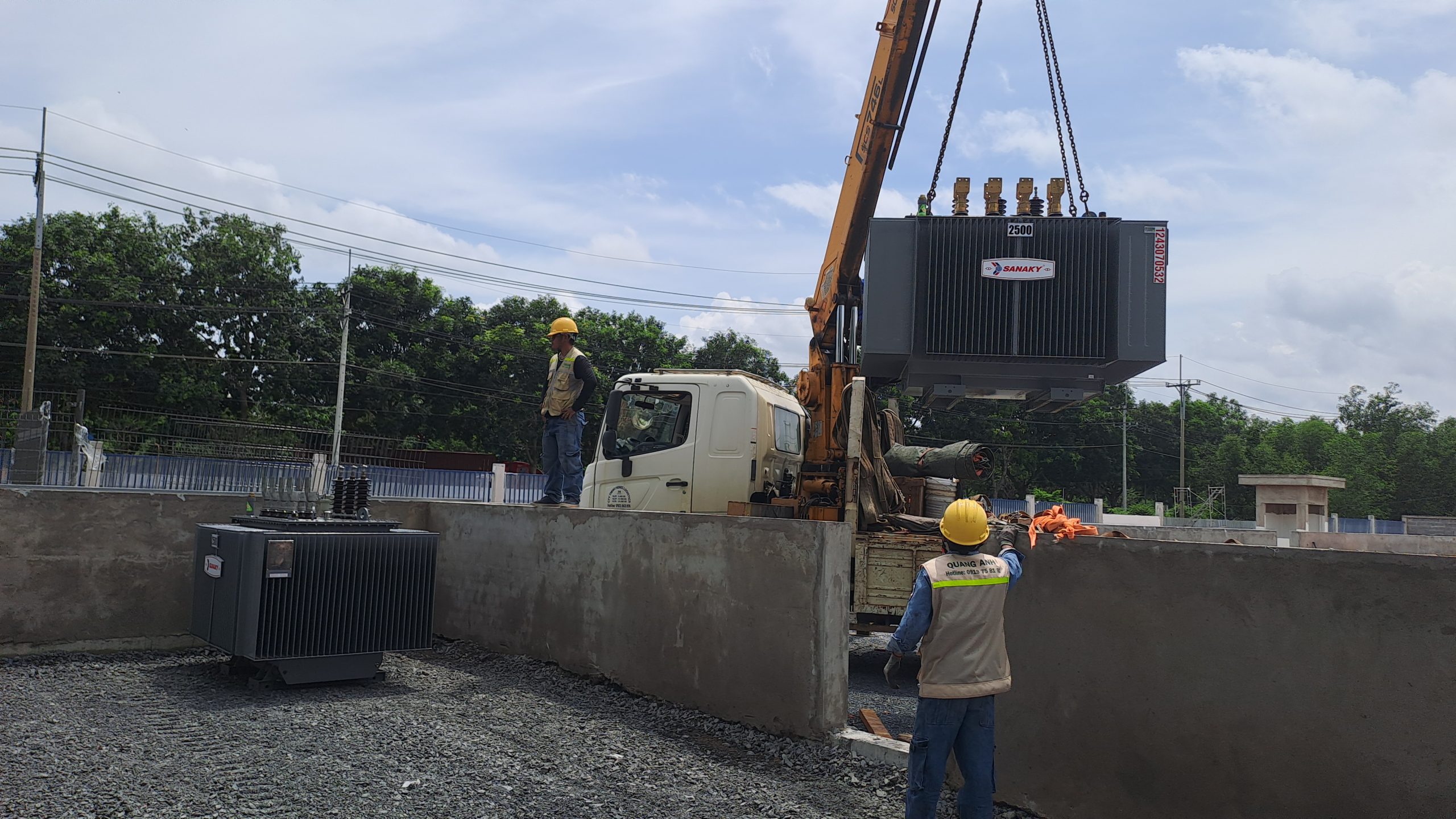 5000kva transformer station