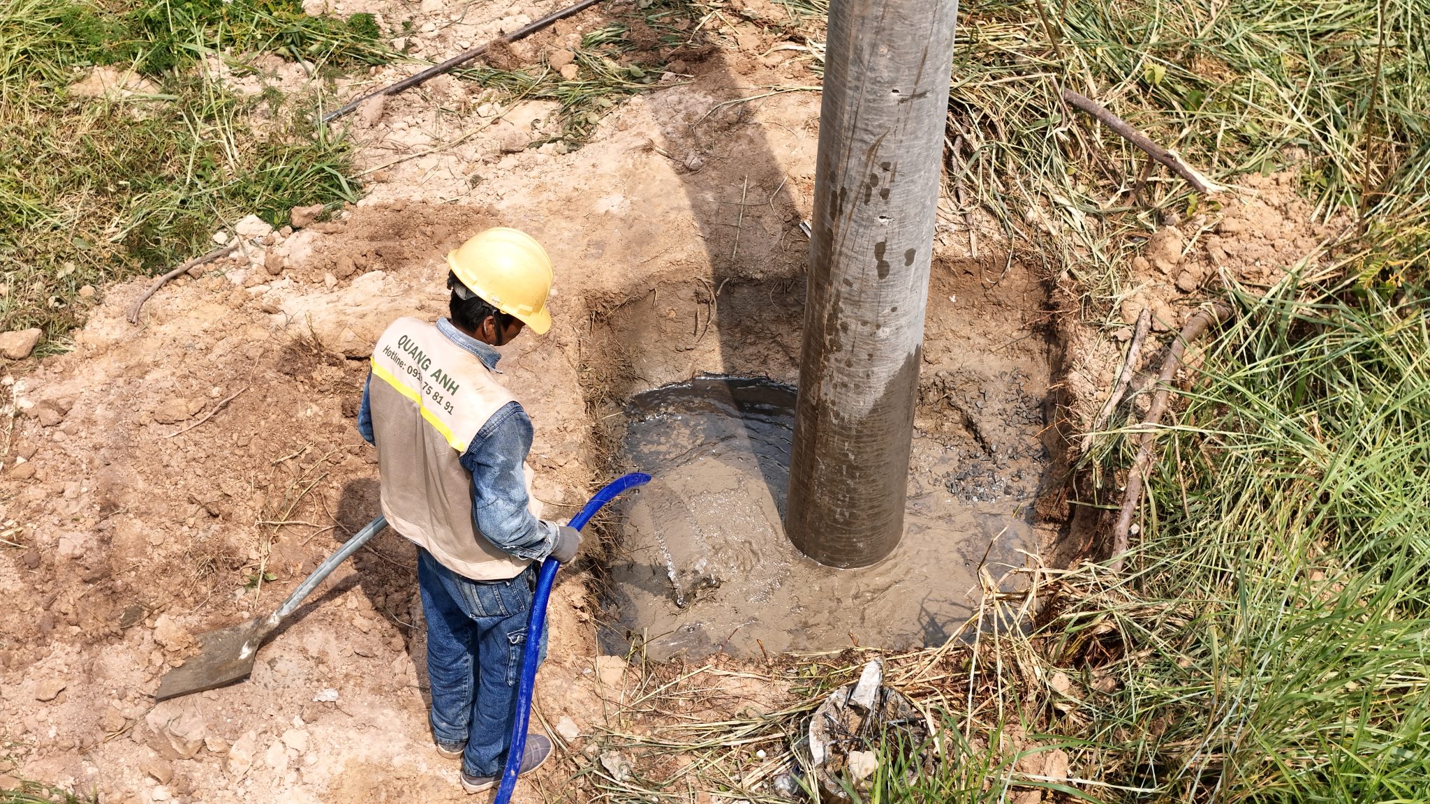 Notable Projects of QuangAnhcons QuangAnhcons construction at a transformer station.