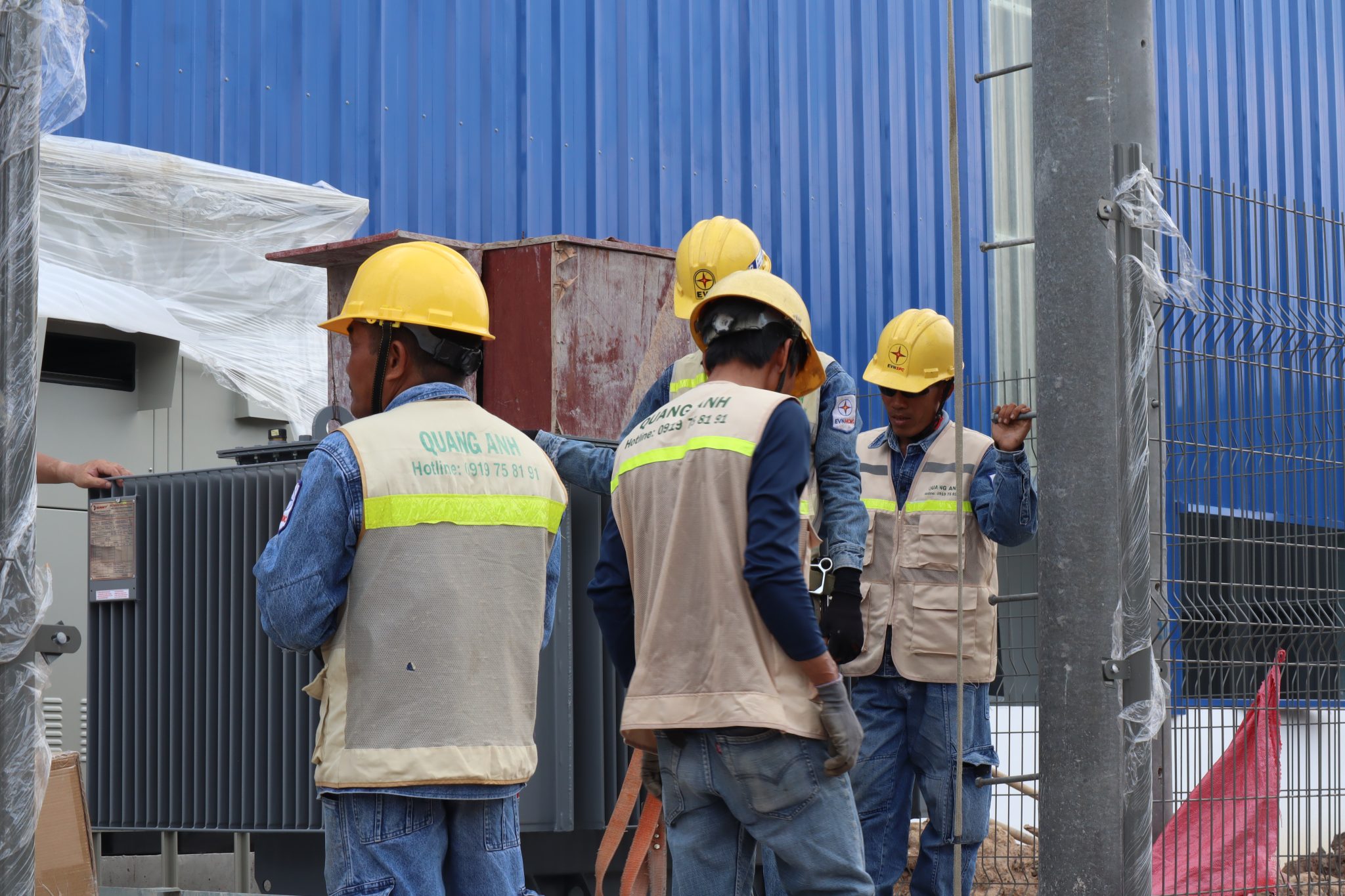 Advanced Technology and Materials Modularization in rapid transformer station setups.