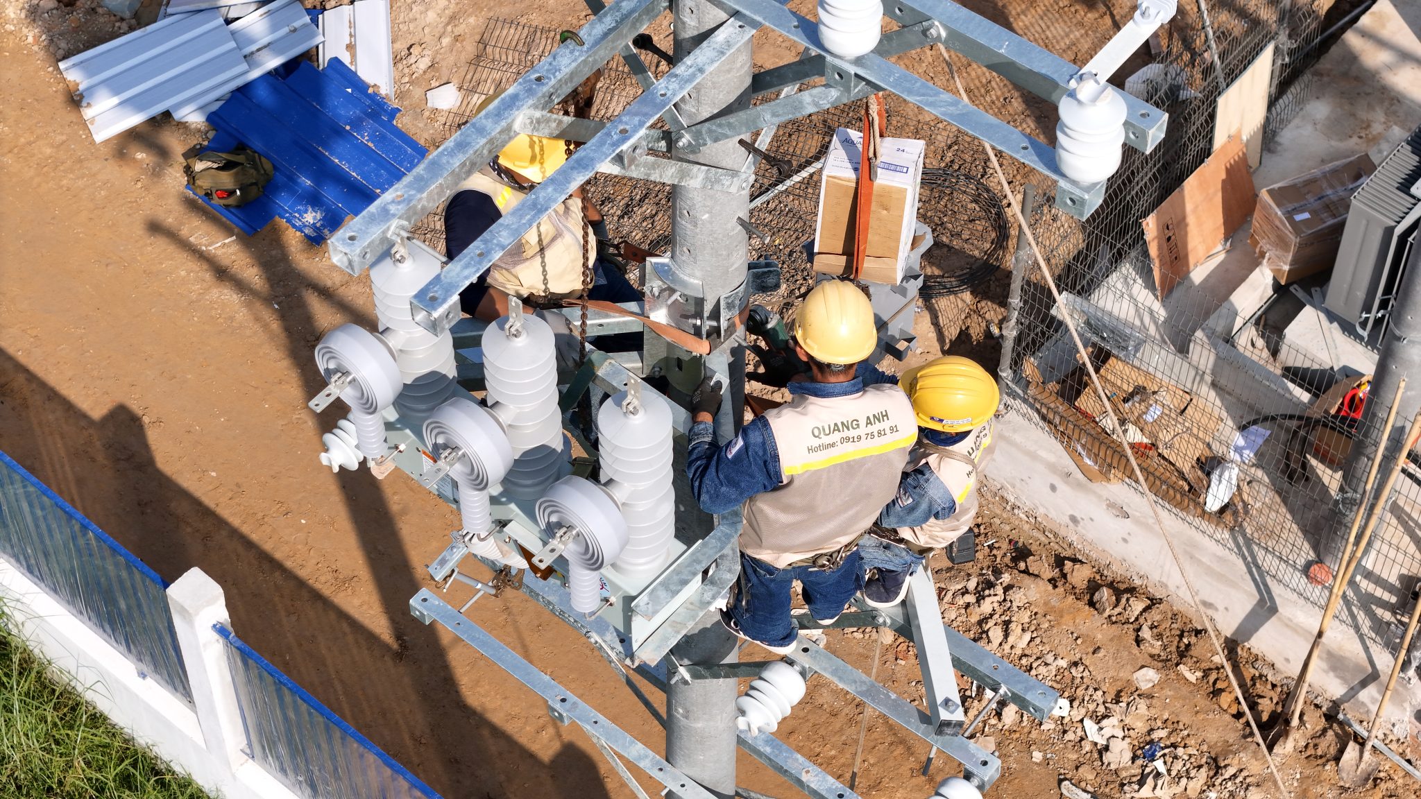 Substation Installation Technology Technology and engineering in substation installation.