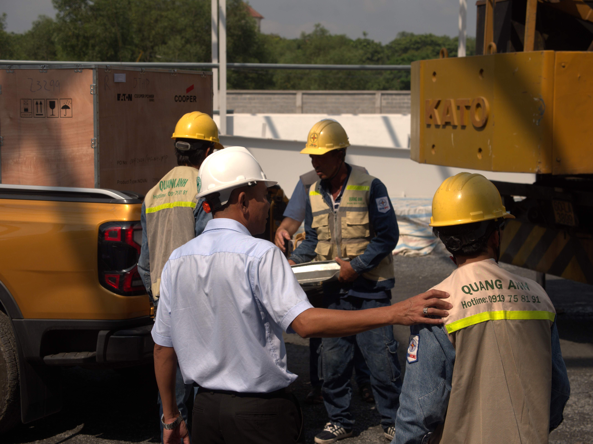 Nhon Trach 3&4 Power Plant construction site