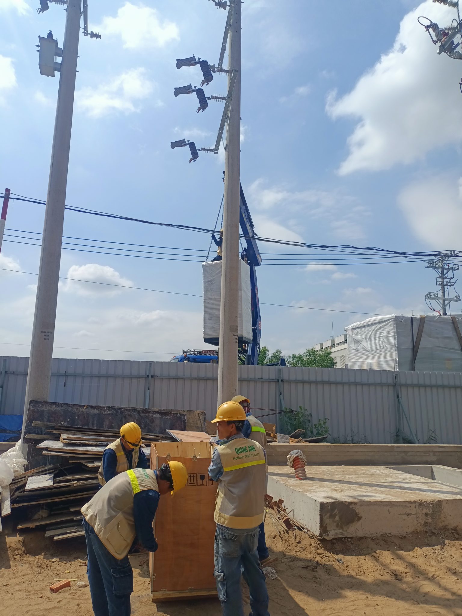 Chart of factors affecting transformer station cost.