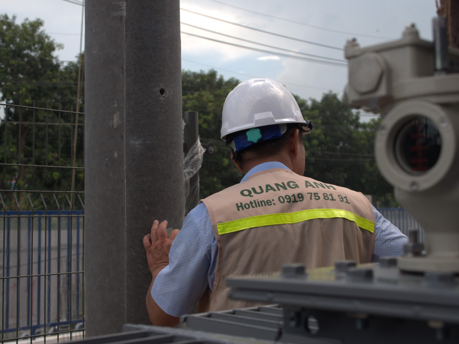 Transformer Repair Process Engineer repairing a transformer