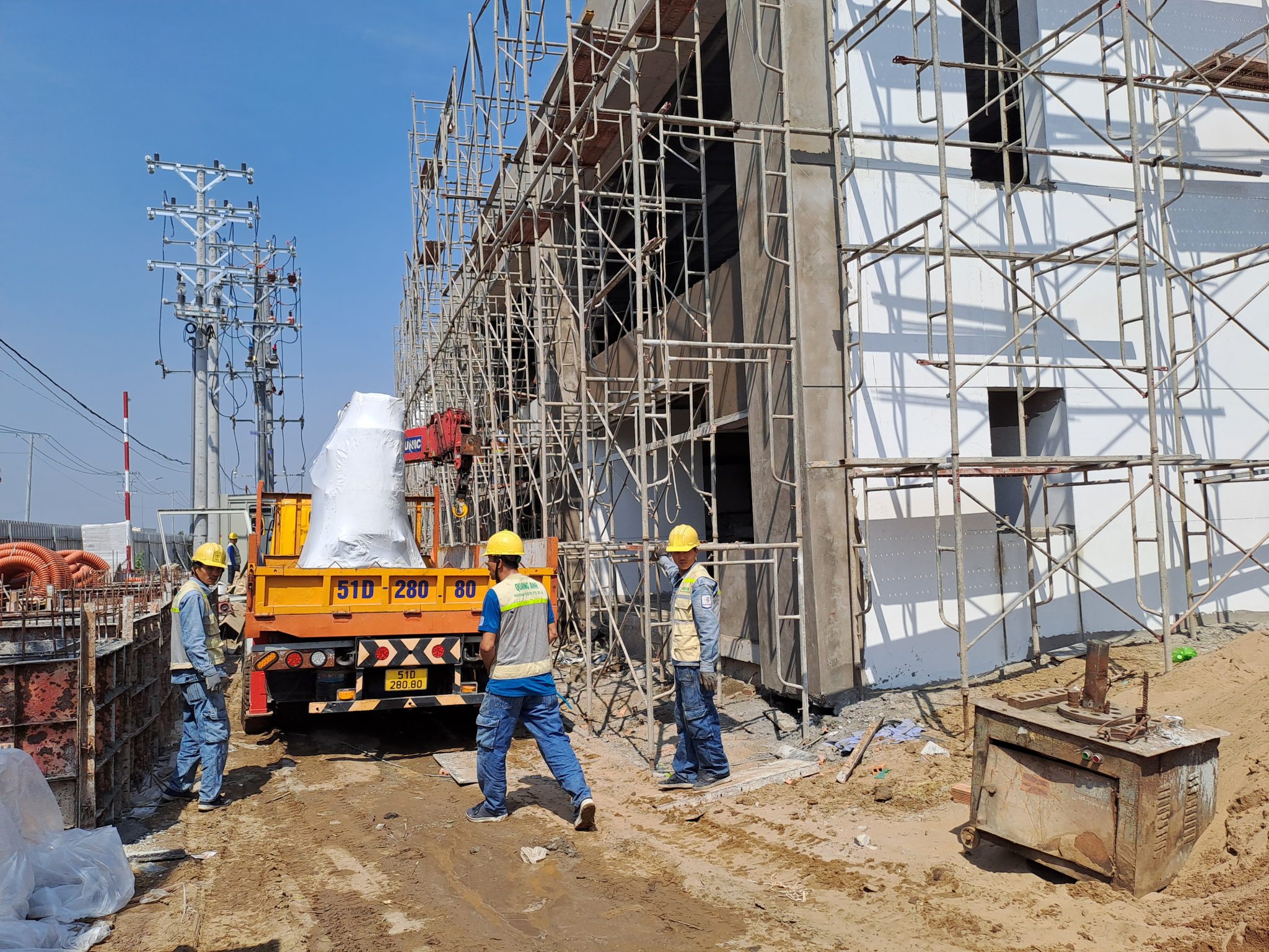 Signature Project Signature transformer station project by QuangAnhCons.
