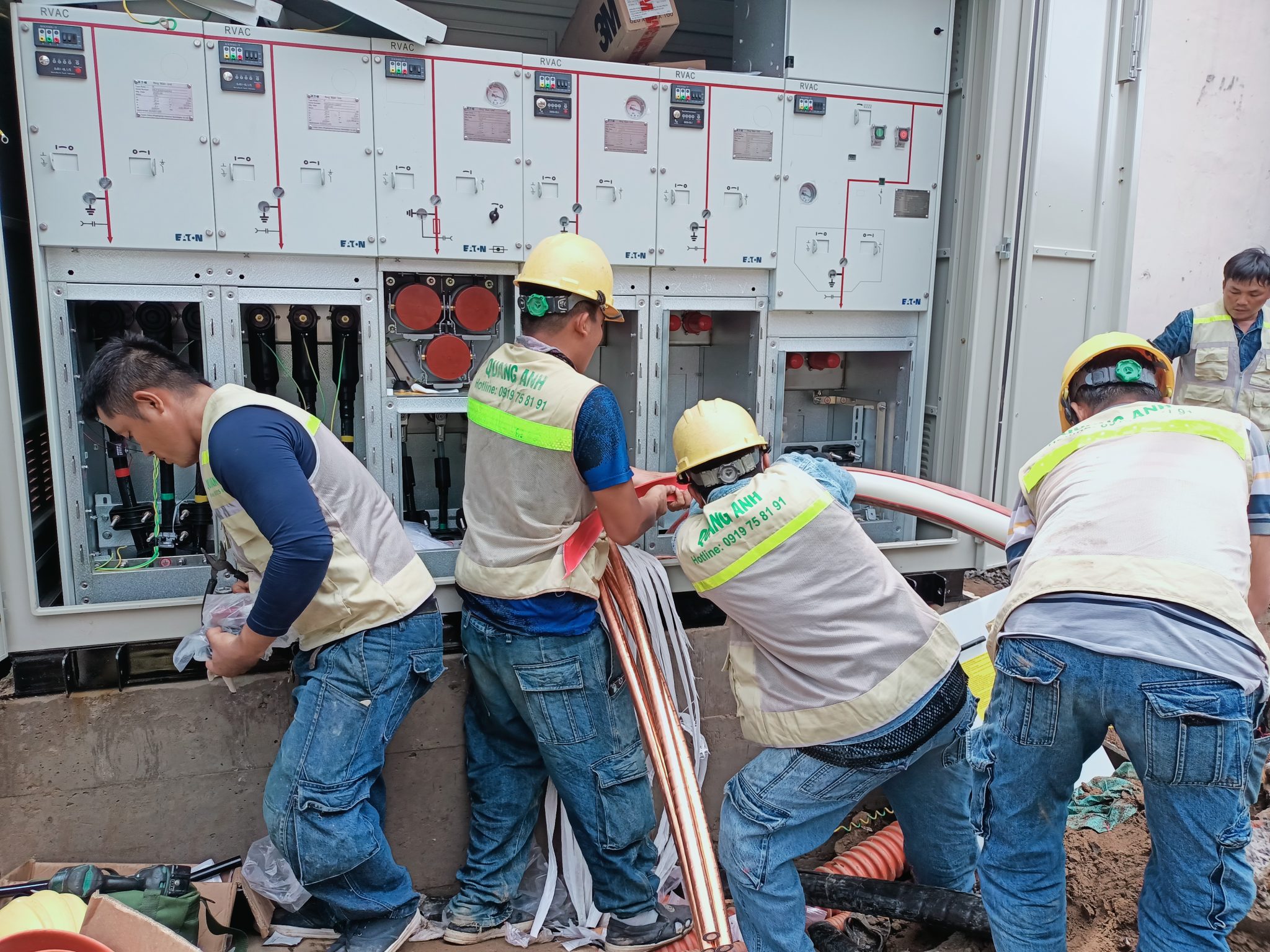 Optimal HVAC systems Modern HVAC systems in industrial plants.