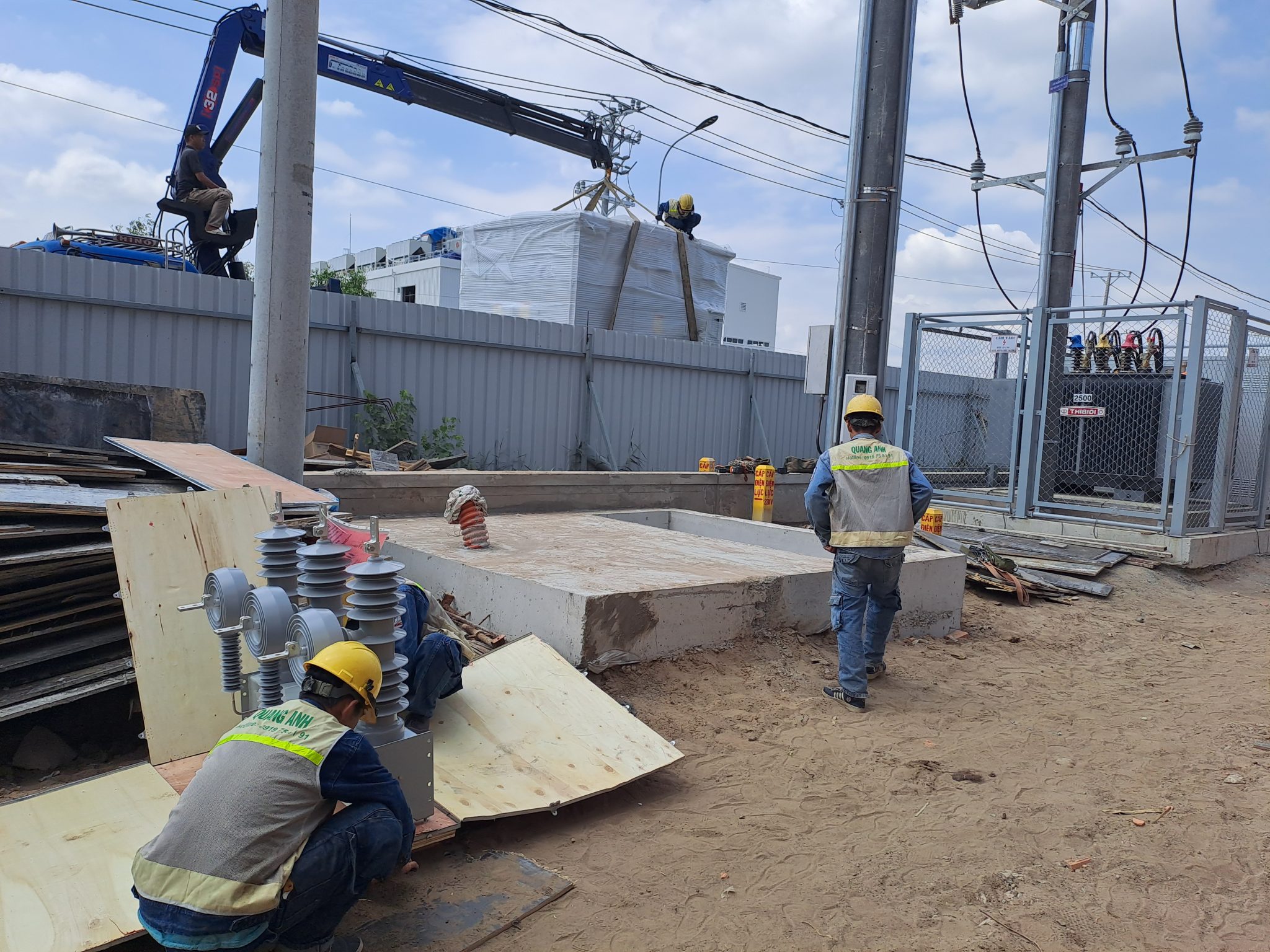 Medium voltage system at Long An Medium voltage system at Long An
