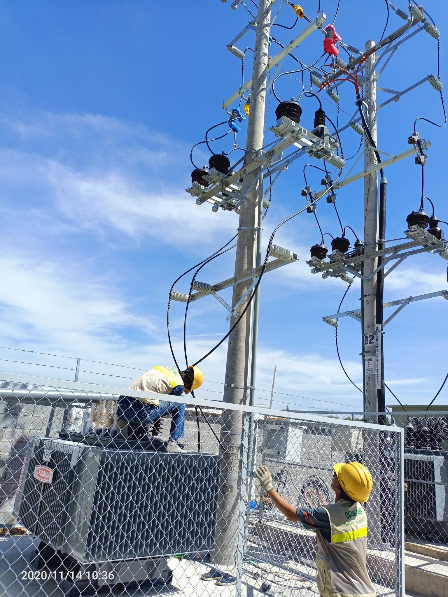 Standard-compliant electrical work.