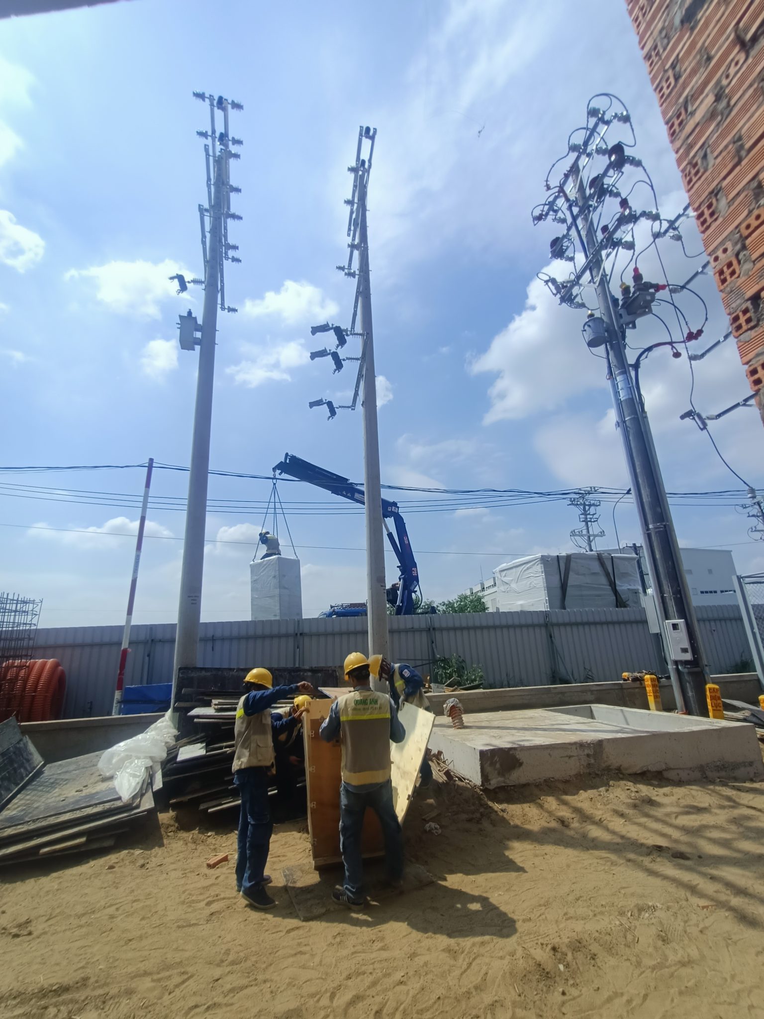 Ensuring safety and machinery control with plant electrical systems.