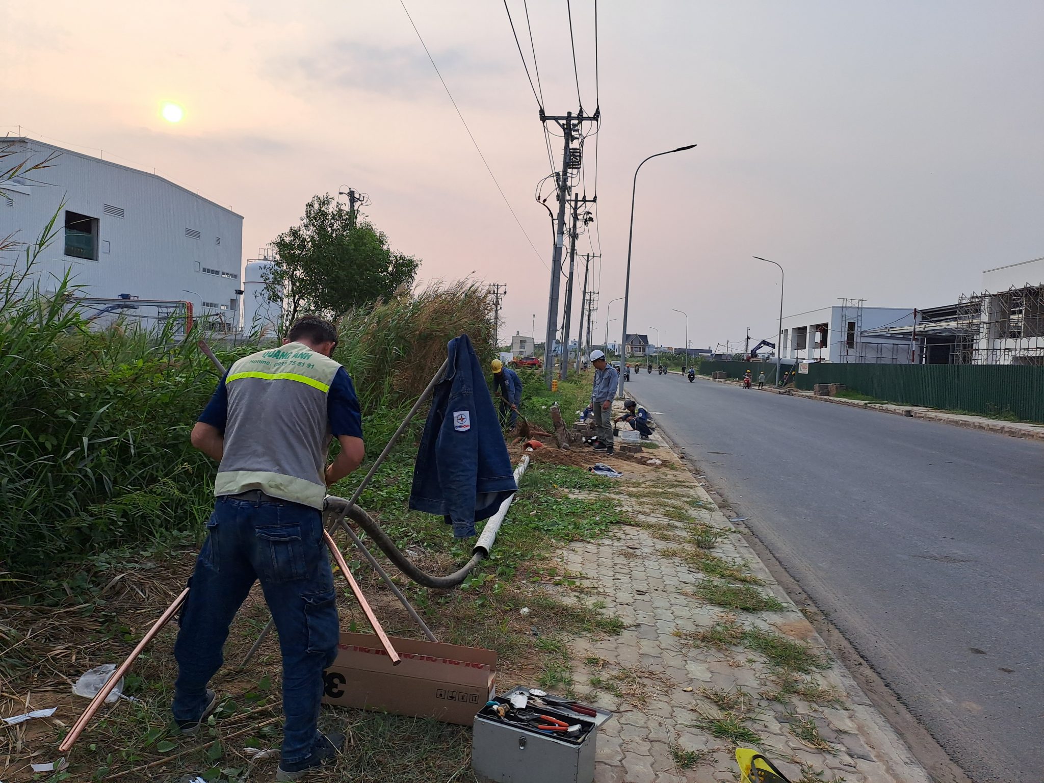 Quanganhcons - Electrical Contractor in Ho Chi Minh City Quanganhcons headquarters in Ho Chi Minh City
