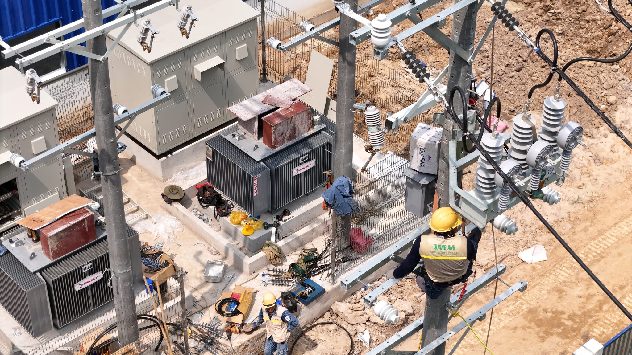 Industrial Electrical System QuangAnhcons Industrial electrical system featuring advanced technology by QuangAnhcons.